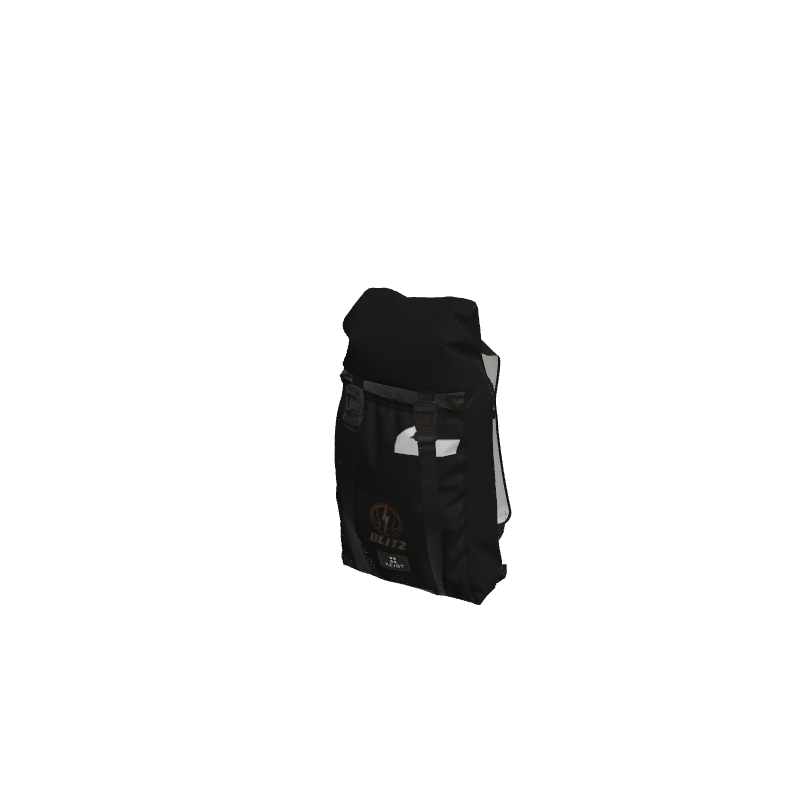 Basketball Dual Strap Black Dual Strap Backpack. (x 6)