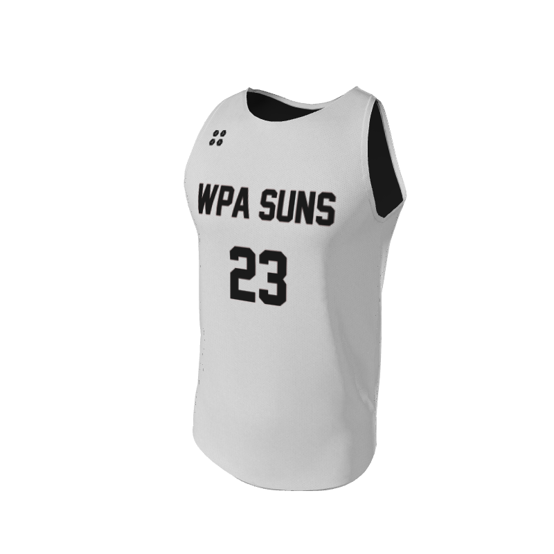 Basketball LiteOneX - White & Black Jersey LiteOneX Jersey. (x 10)