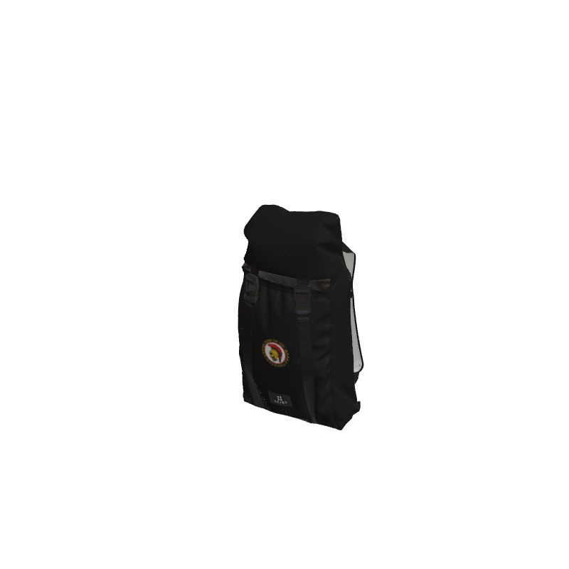Basketball Dual Strap Black Dual Strap Backpack. (x 6)