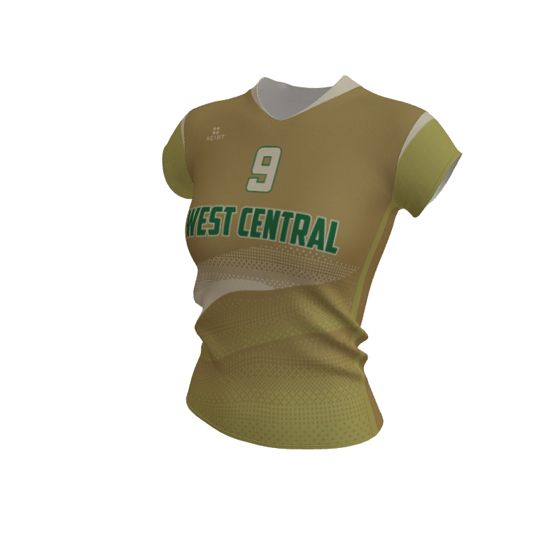 Volleyball Dig Women's Cap Sleeve Jerseys. (x 15)