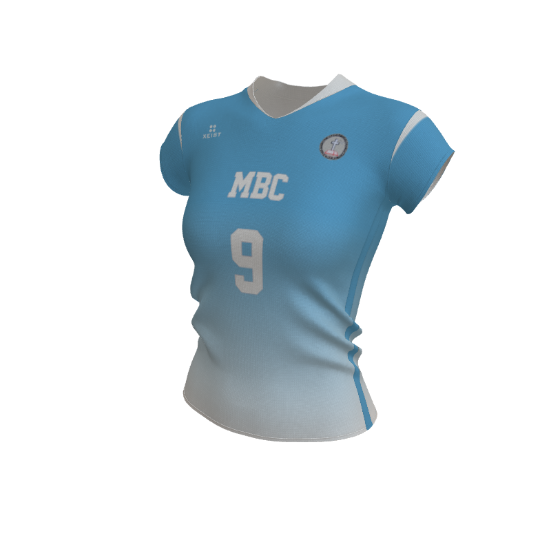 Volleyball Volley Women's Cap Sleeve Jerseys. (x 8)