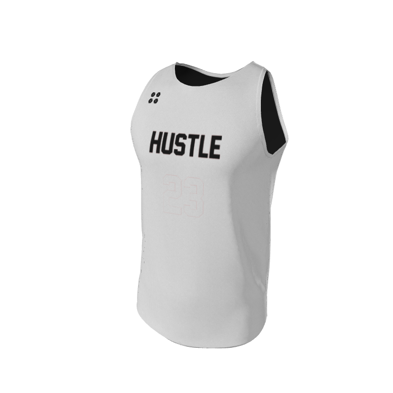 Basketball LiteOneX - White & Black Jersey LiteOneX Jersey. (x 6)