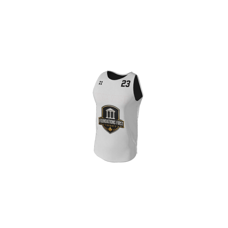 Basketball LiteOneX - White & Black Jersey LiteOneX Jersey. (x 10)