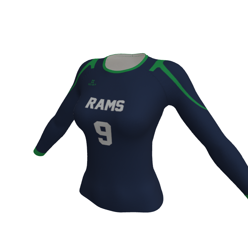 Volleyball Set Women's Long Sleeve Jerseys. (x 14)