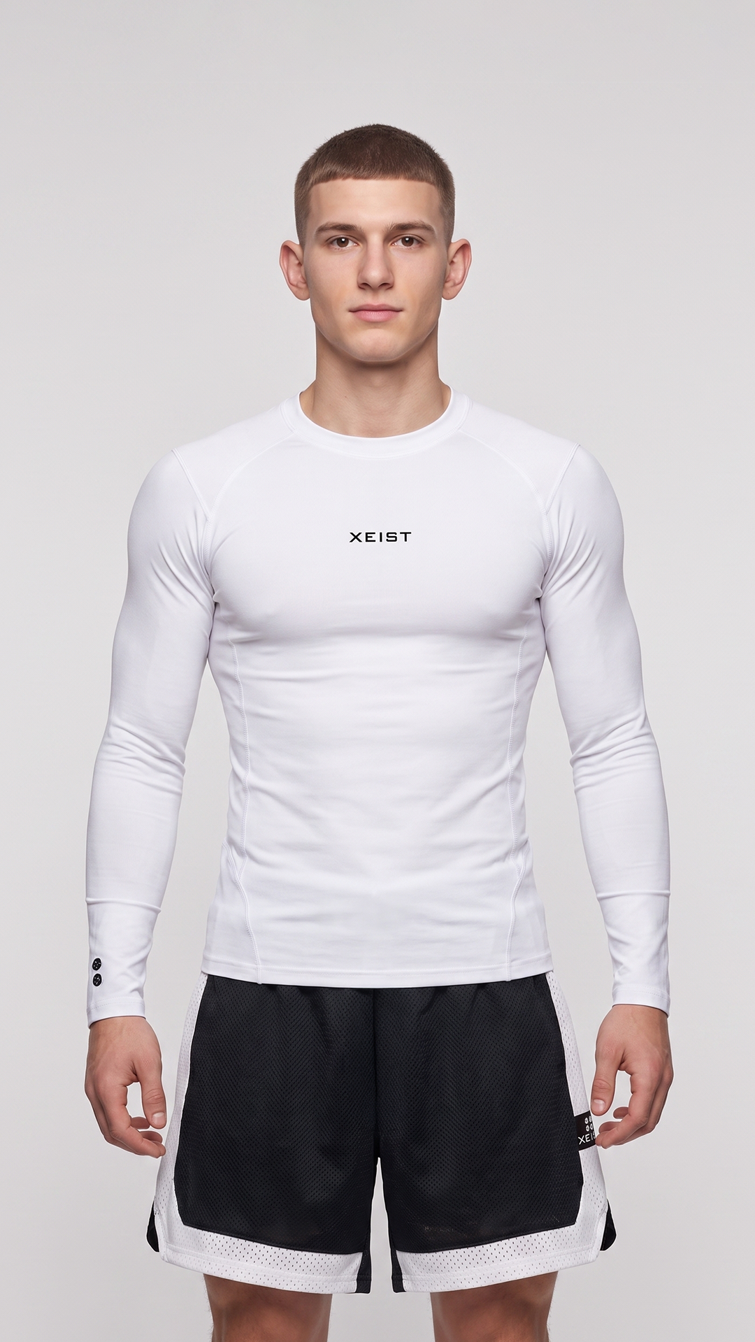 Compression Long Sleeve - White