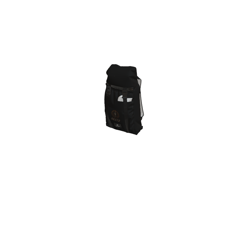 Basketball Dual Strap Black Dual Strap Backpack. (x 6)