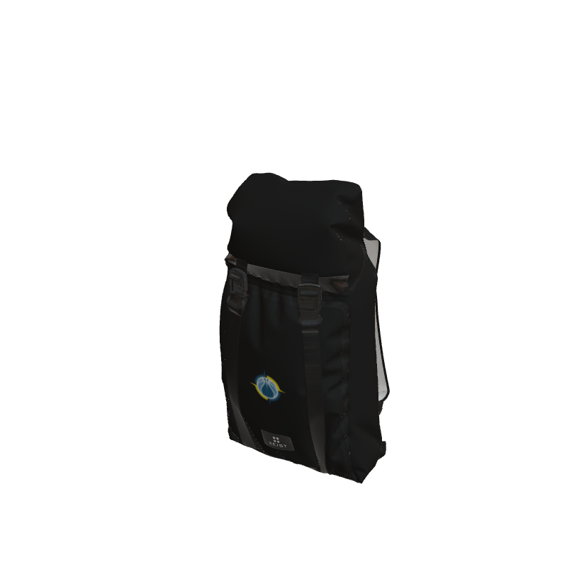 Basketball Dual Strap Black Dual Strap Backpack. (x 6)