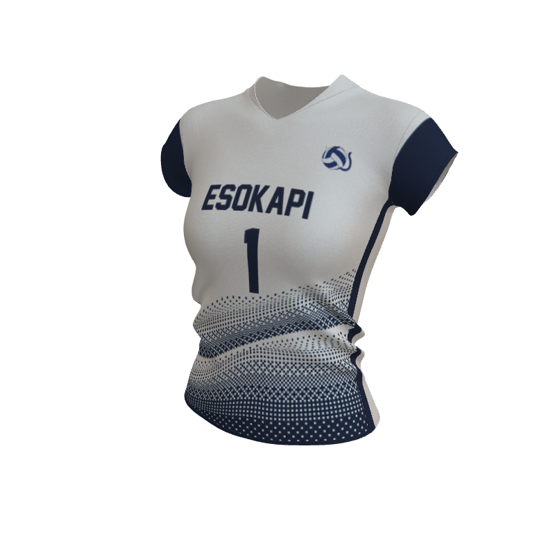 Volleyball Dig Women's Cap Sleeve Jerseys. (x 6)