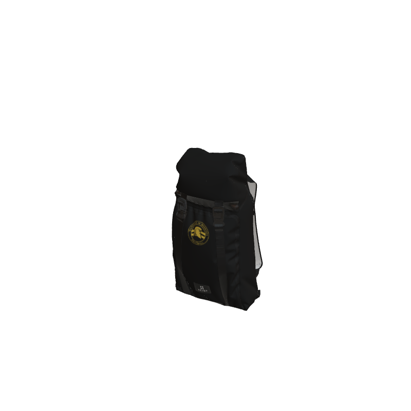 Basketball Dual Strap Black Dual Strap Backpack. (x 6)