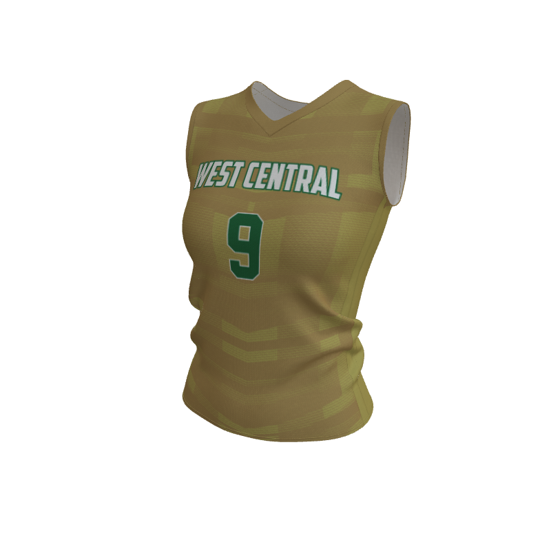 Volleyball Vortex Women's Sleeveless Jerseys. (x 15)