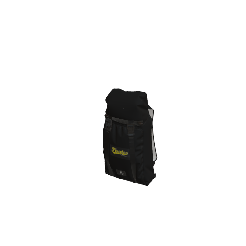 Basketball Dual Strap Black Dual Strap Backpack. (x 6)