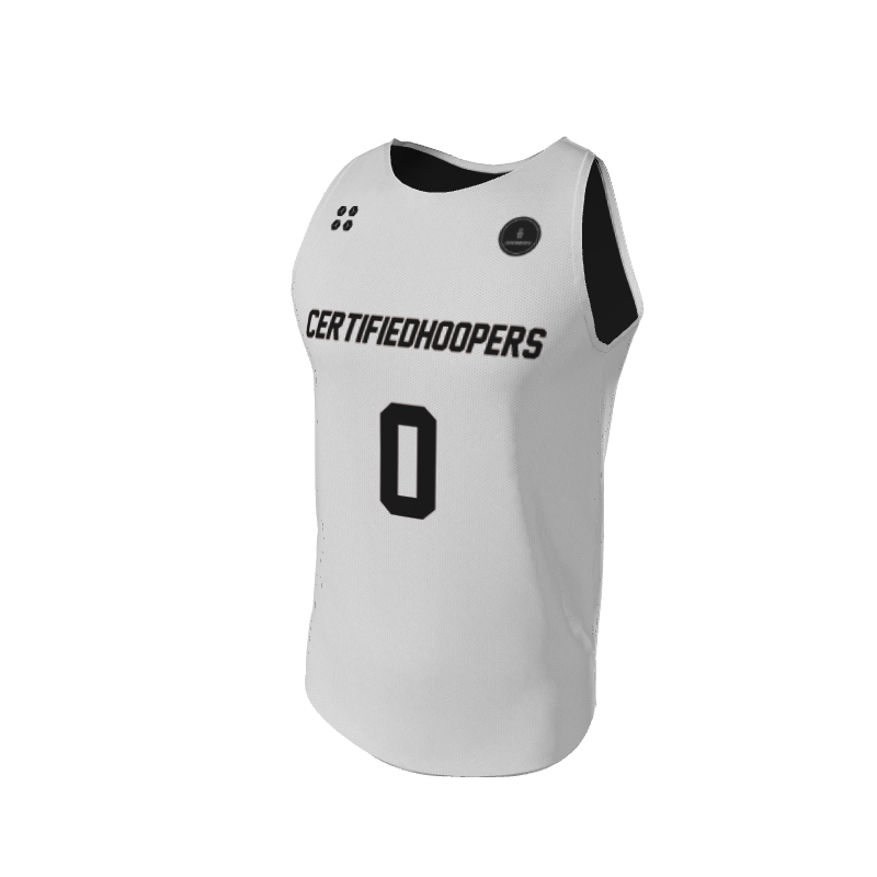 Basketball LiteOneX - White & Black Jersey LiteOneX Jersey. (x 6)