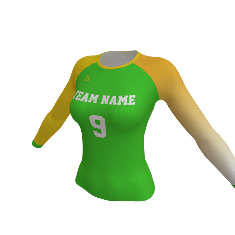 Volleyball Ace Women's Long Sleeve Jerseys. (x 6)