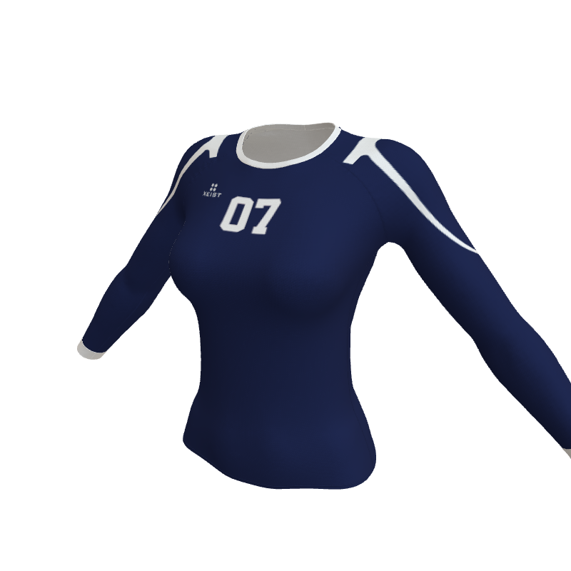 Volleyball Set Women's Long Sleeve Jerseys. (x 8)