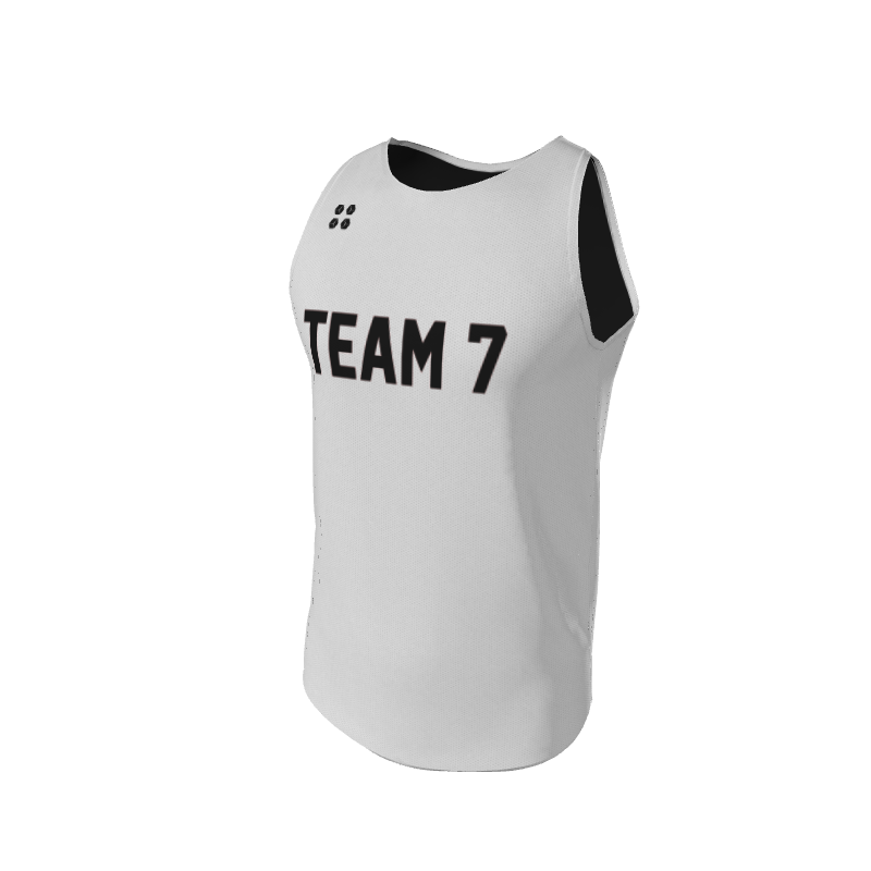Basketball LiteOneX - White & Black Jersey LiteOneX Jersey. (x 12)
