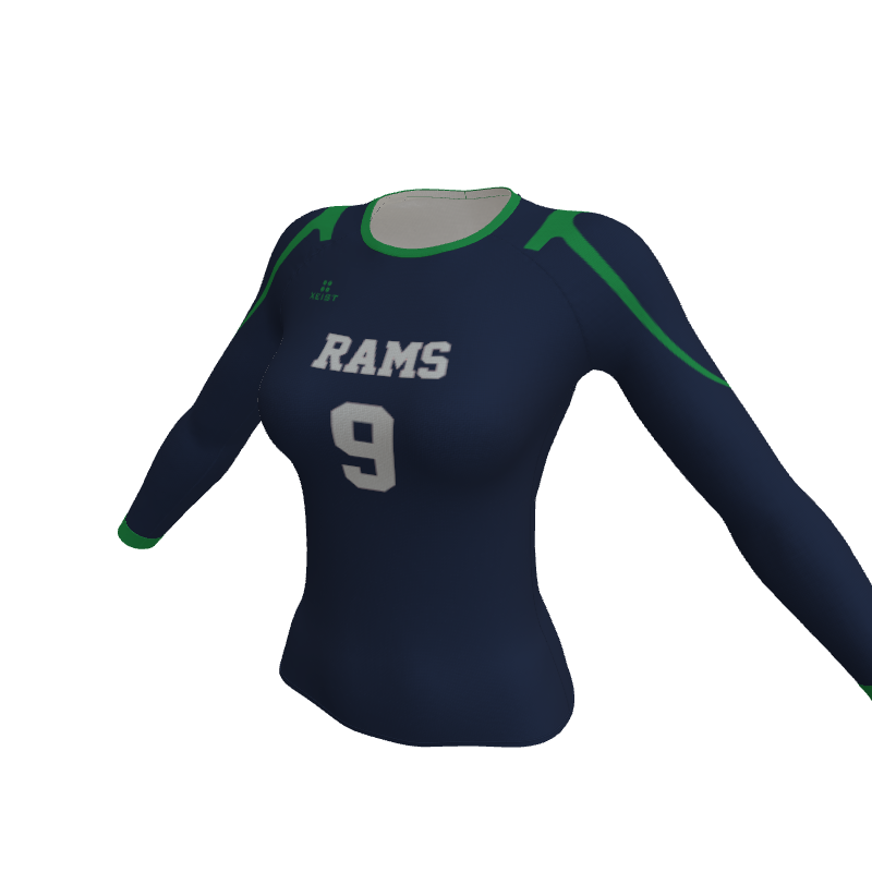 Volleyball Set Women's Long Sleeve Jerseys. (x 14)