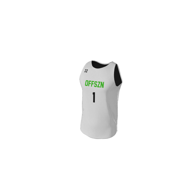Basketball LiteOneX - White & Black Jersey LiteOneX Jersey. (x 12)