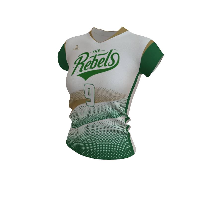 Volleyball Dig Women's Cap Sleeve Jerseys. (x 15)