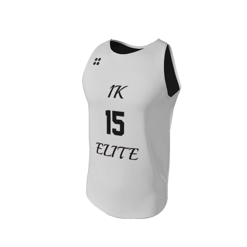 Basketball LiteOneX - White & Black Jersey LiteOneX Jersey. (x 6)