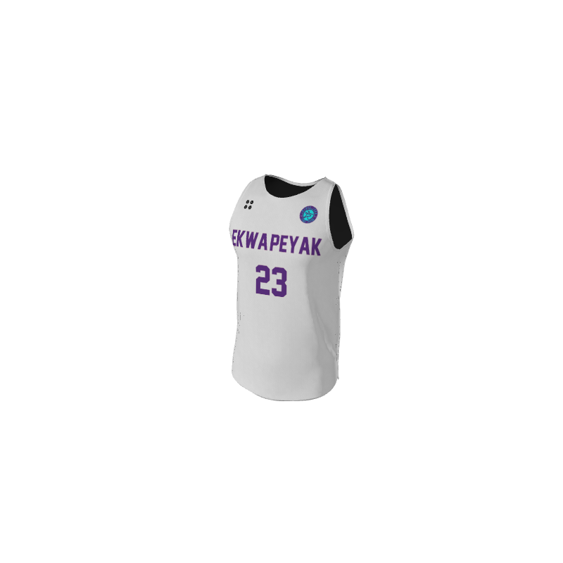 Basketball LiteOneX - White & Black Jersey LiteOneX Jersey. (x 10)