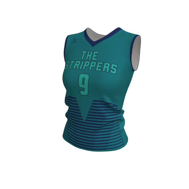 Volleyball Block Women's Sleeveless Jerseys. (x 8)