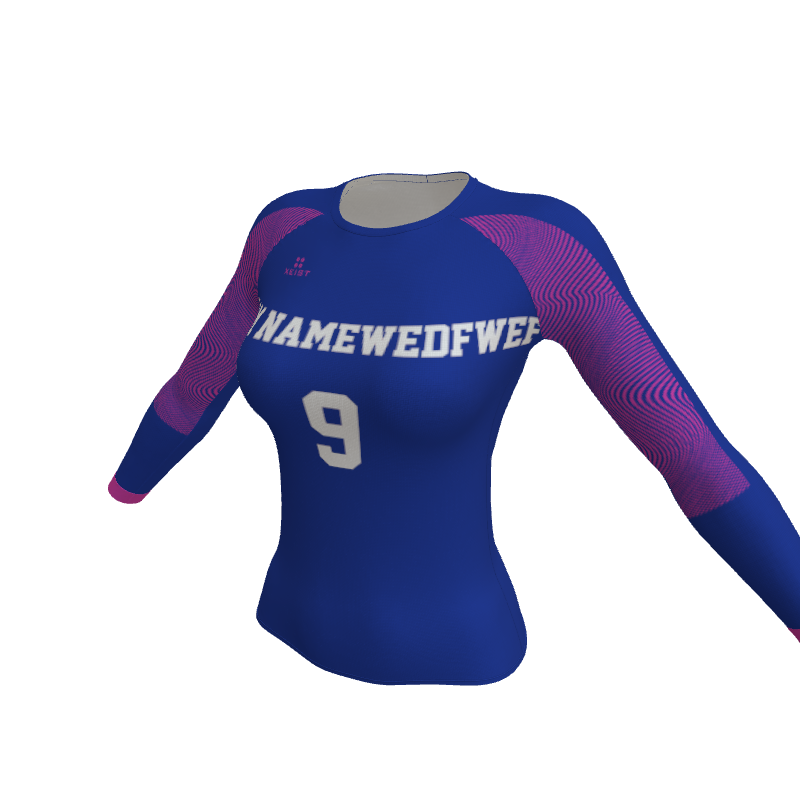 Volleyball Portal Women's Long Sleeve Jerseys. (x 7)