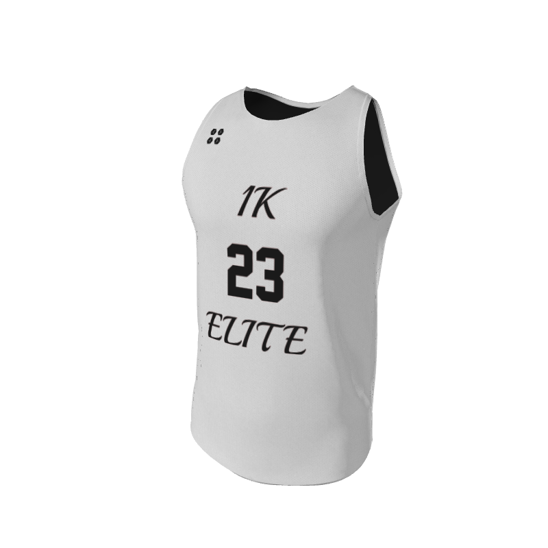 Basketball LiteOneX - White & Black Jersey LiteOneX Jersey. (x 6)