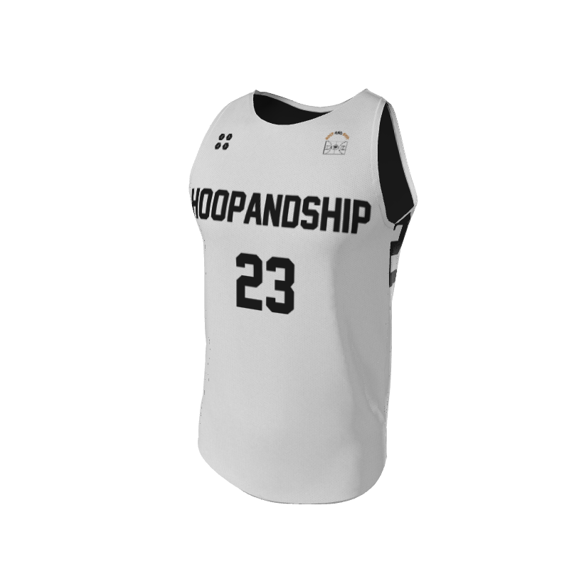 Basketball LiteOneX - White & Black Jersey LiteOneX Jersey. (x 24)