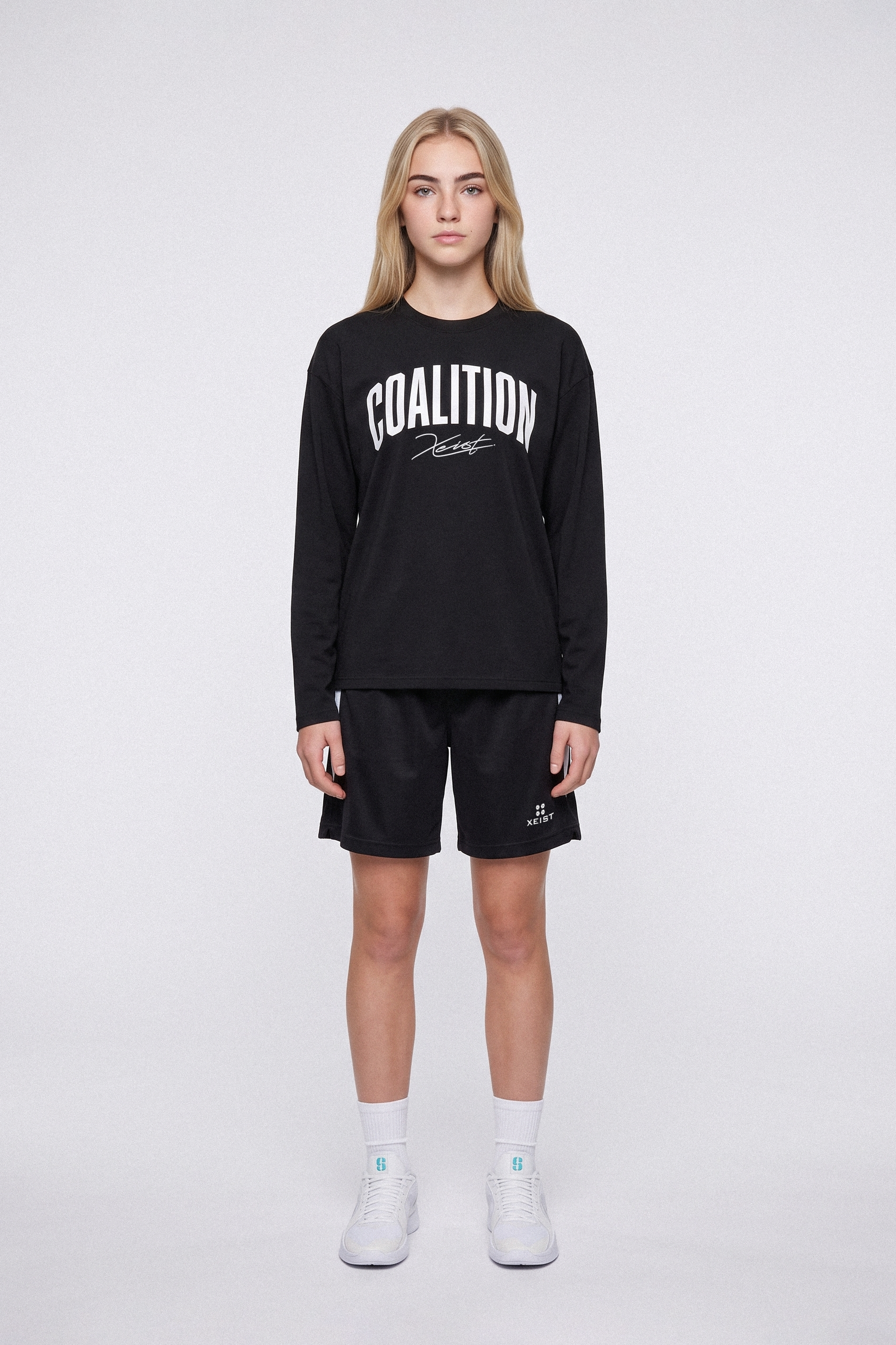 Coalition Xeist / Long sleeve T-Shirt - Black