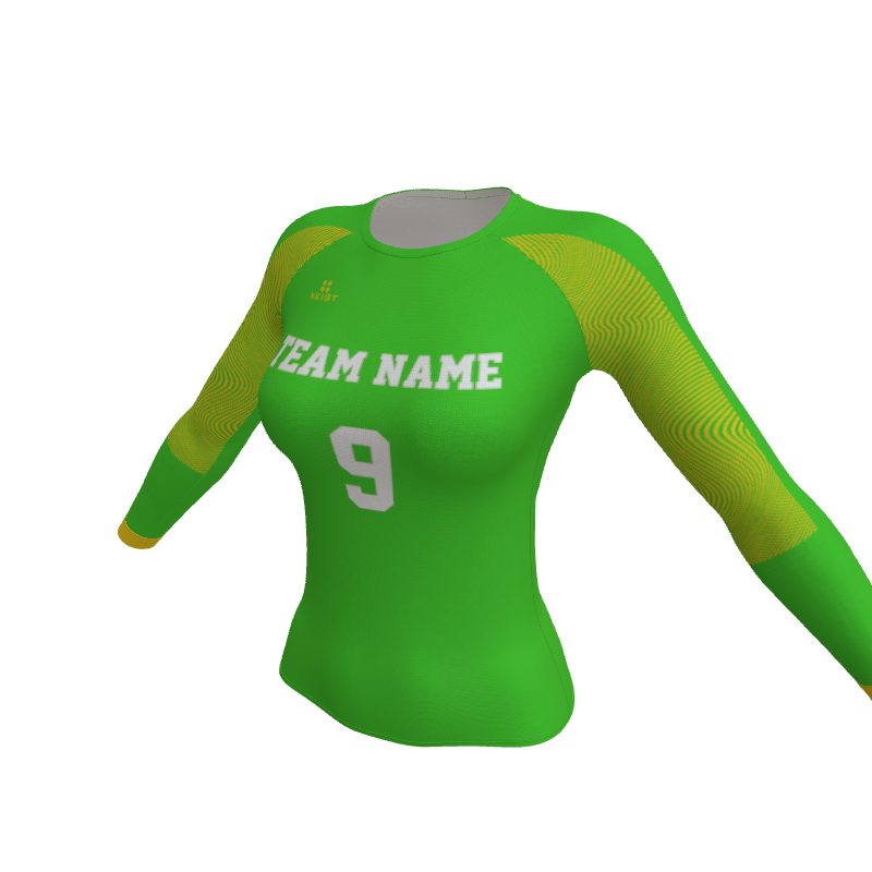 Volleyball Portal Women's Long Sleeve Jerseys. (x 6)
