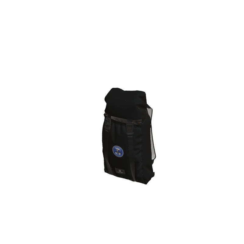 Basketball Dual Strap Black Dual Strap Backpack. (x 6)