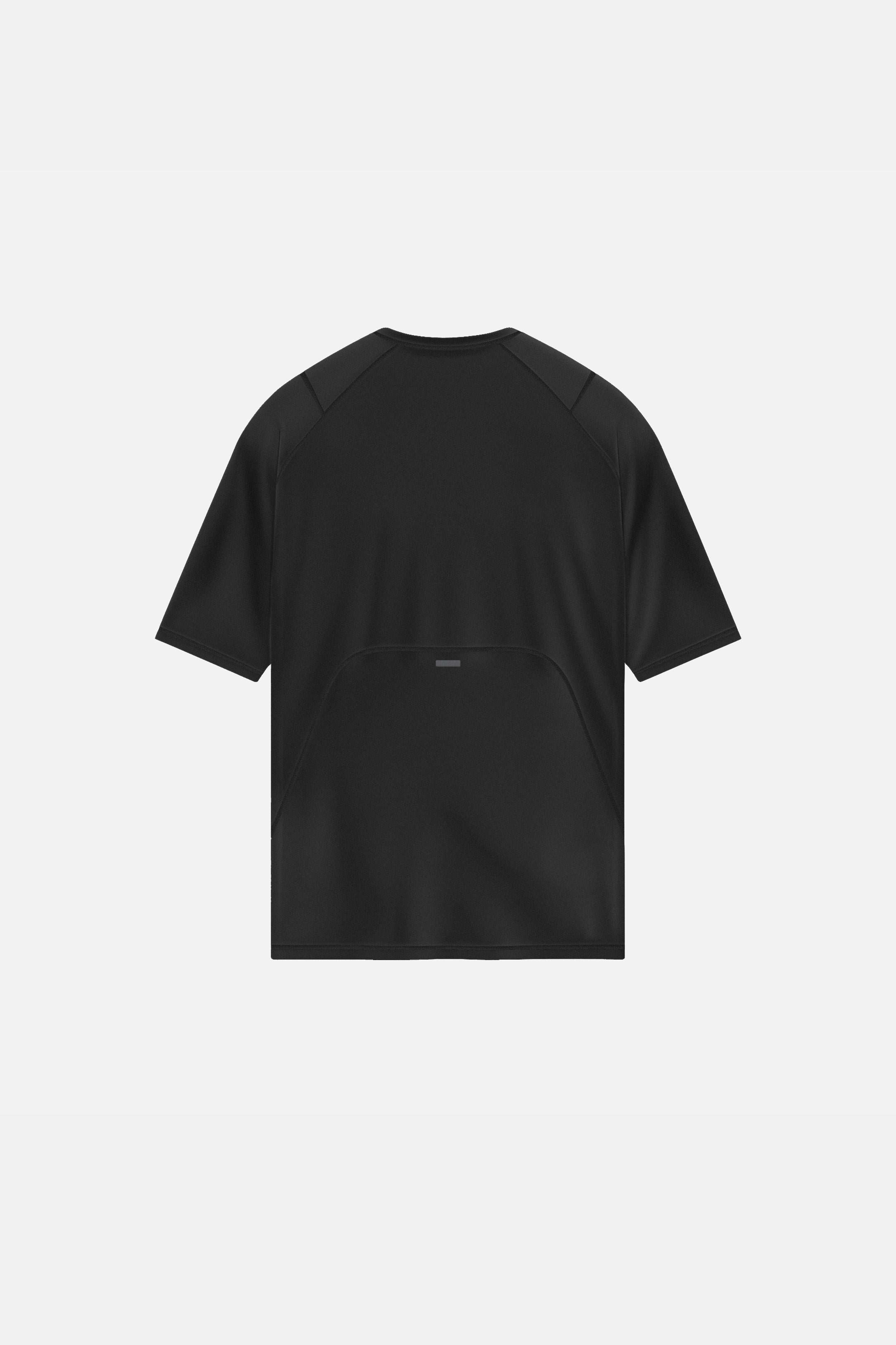 Kids Unisex Compression Short Sleeve - Black