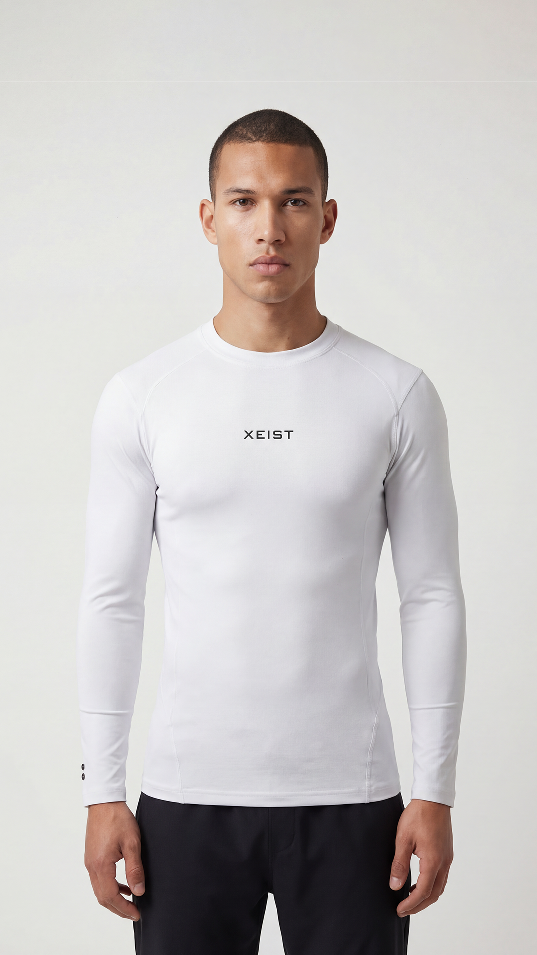 Compression Long Sleeve - White