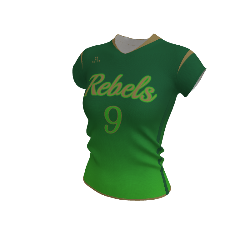 Volleyball Volley Women's Cap Sleeve Jerseys. (x 15)