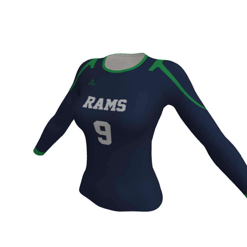 Volleyball Set Women's Long Sleeve Jerseys. (x 16)