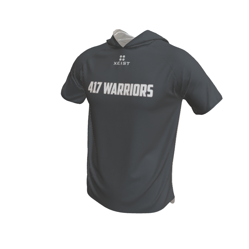 Basketball Stripe Short Sleeve Hooded Shooting Shirt. (x 7)