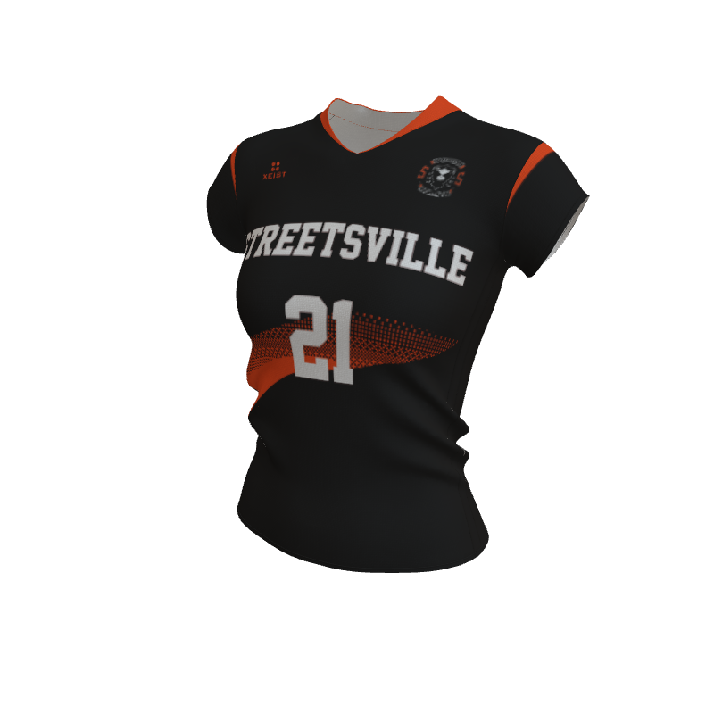 Volleyball Dig Women's Cap Sleeve Jerseys. (x 12)