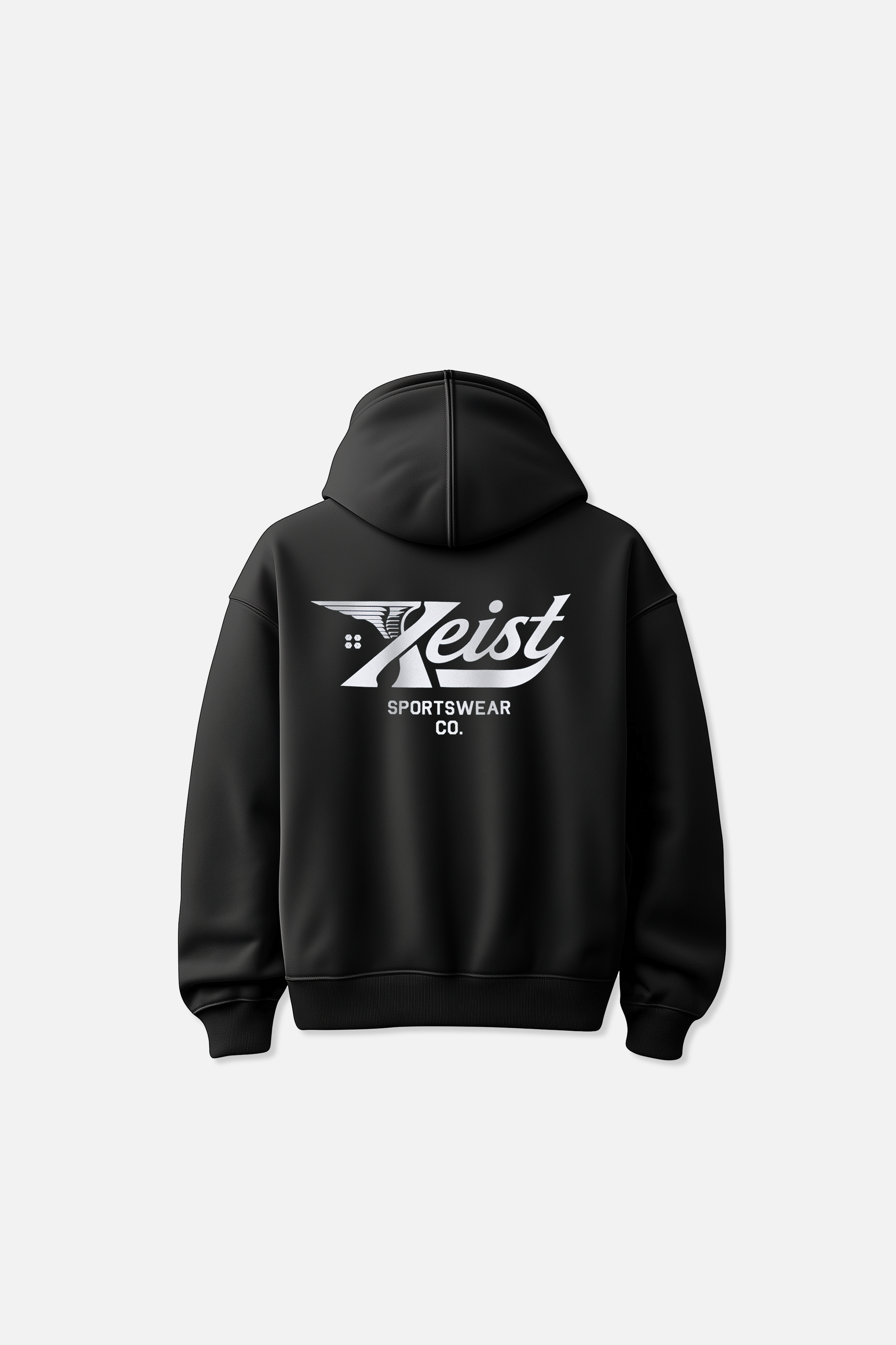 Xeist Wing Hoodie - Black