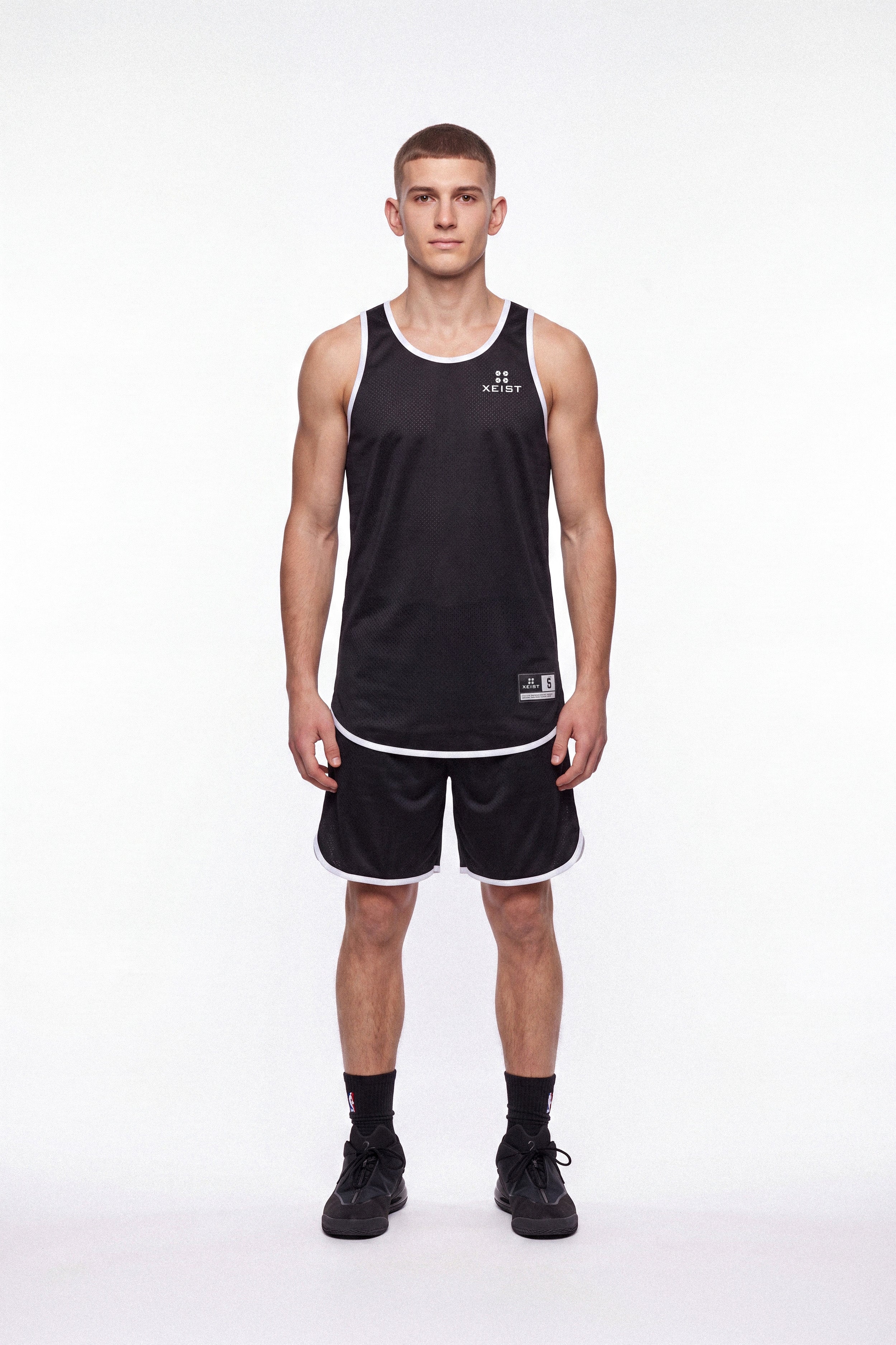 LiteOneX Reversible Jersey: White & Black
