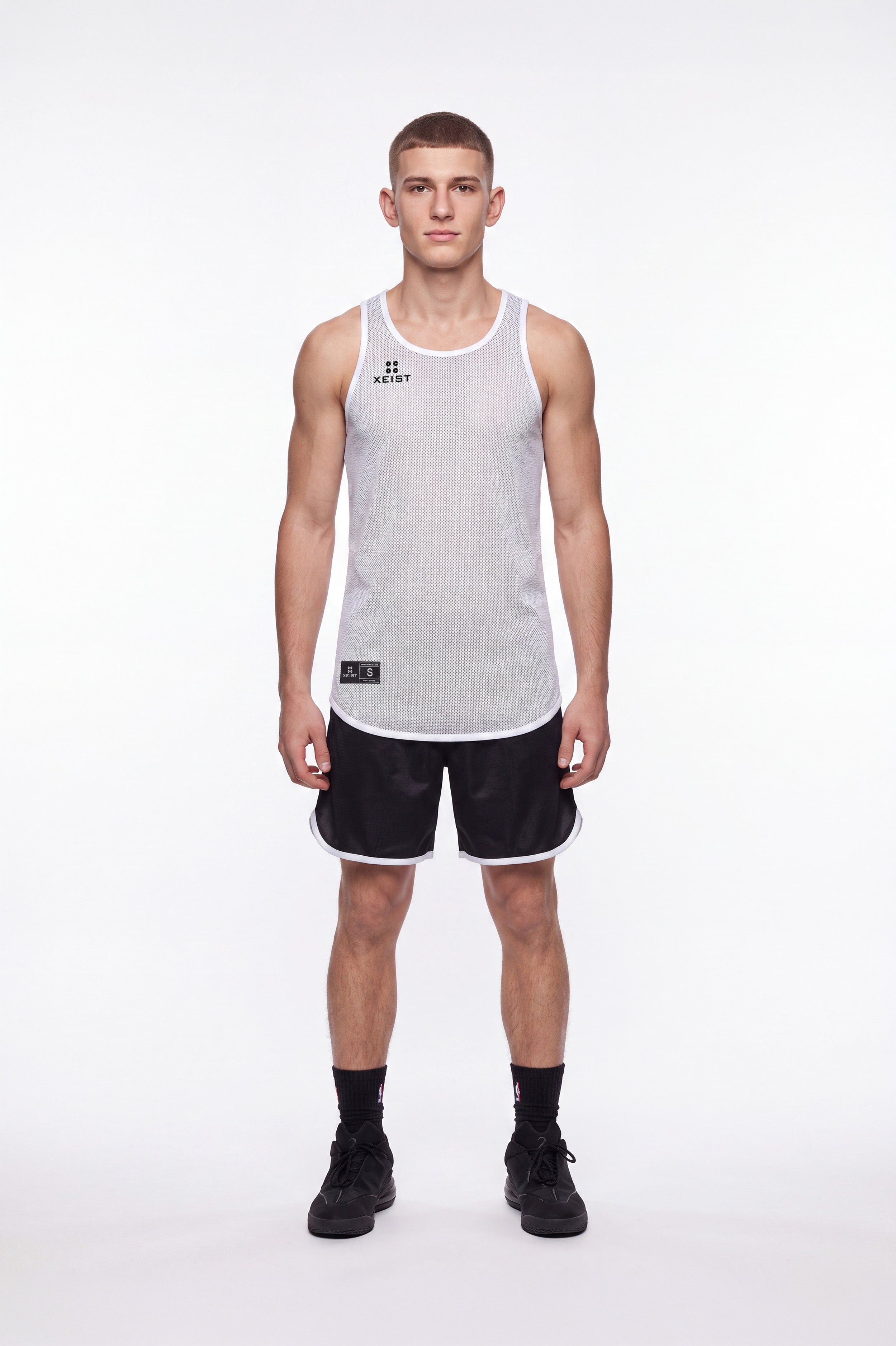 LiteOneX Reversible Jersey: White & Black