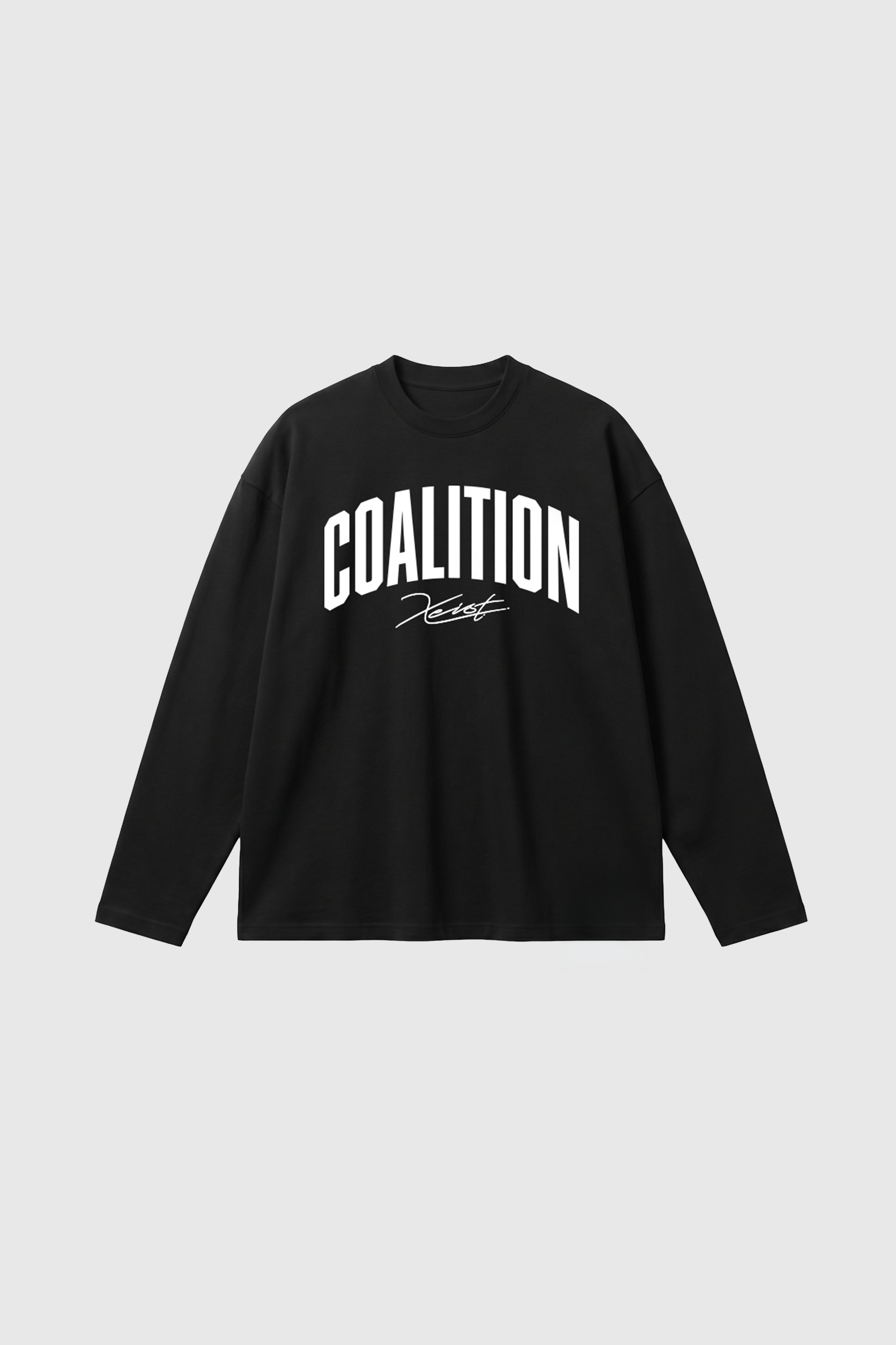 Coalition Xeist / Long sleeve T-Shirt - Black