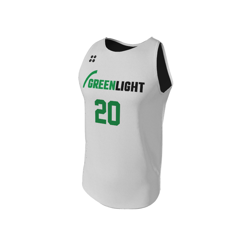 Basketball LiteOneX - White & Black Jersey LiteOneX Jersey. (x 16)