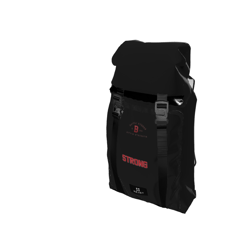 Basketball Dual Strap Black Dual Strap Backpack. (x 12)