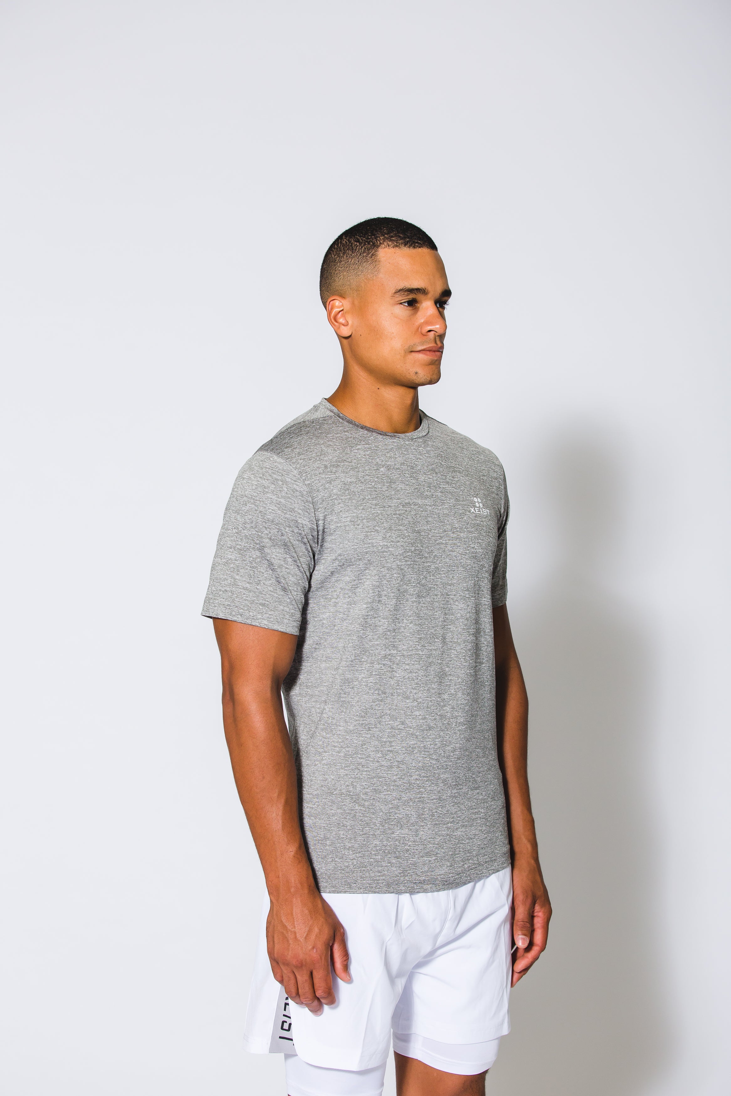 Grey XE-Compression Shooting/Performance Shirt - Xeist