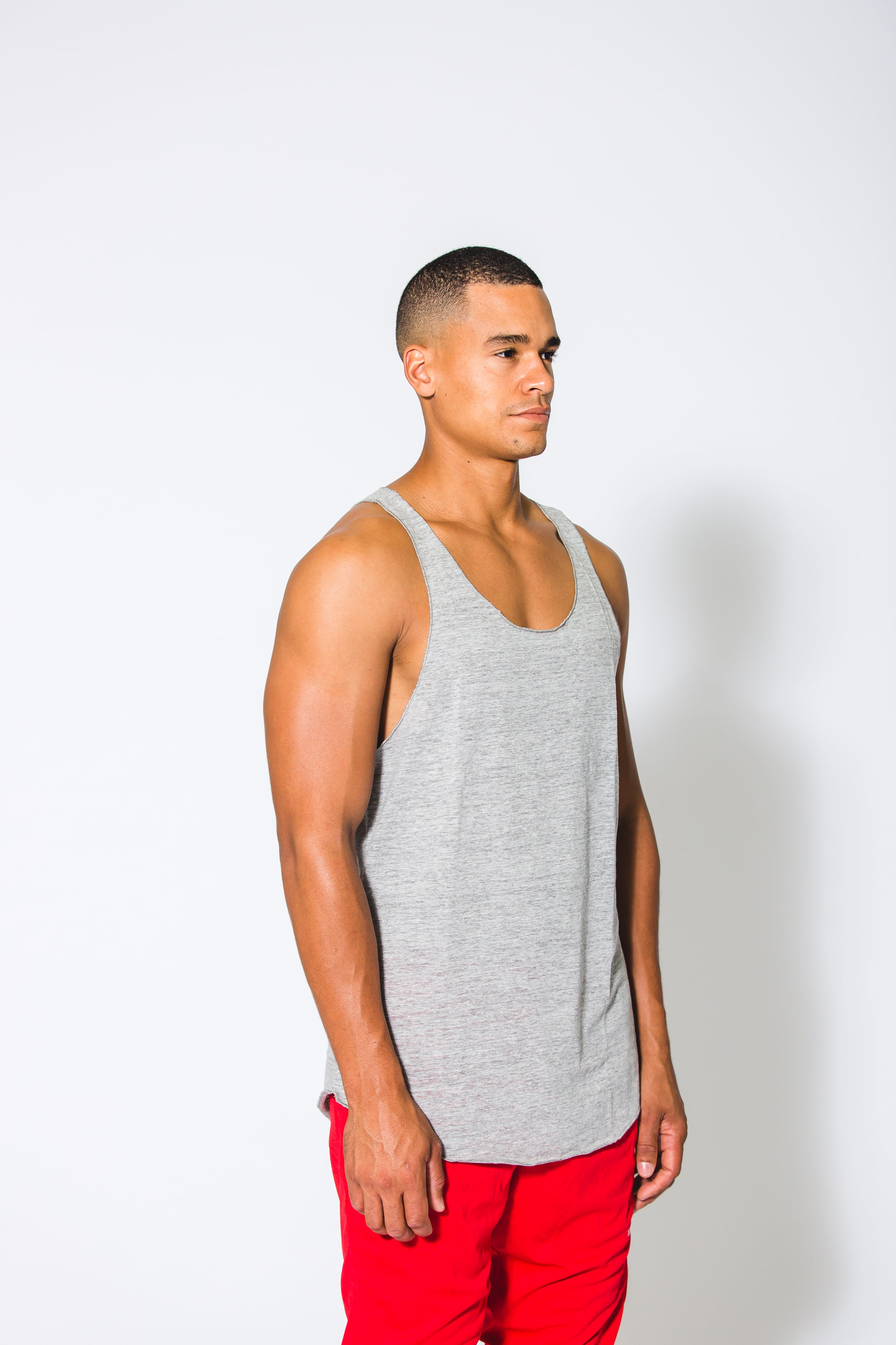 Grey Essential Tank - Xeist