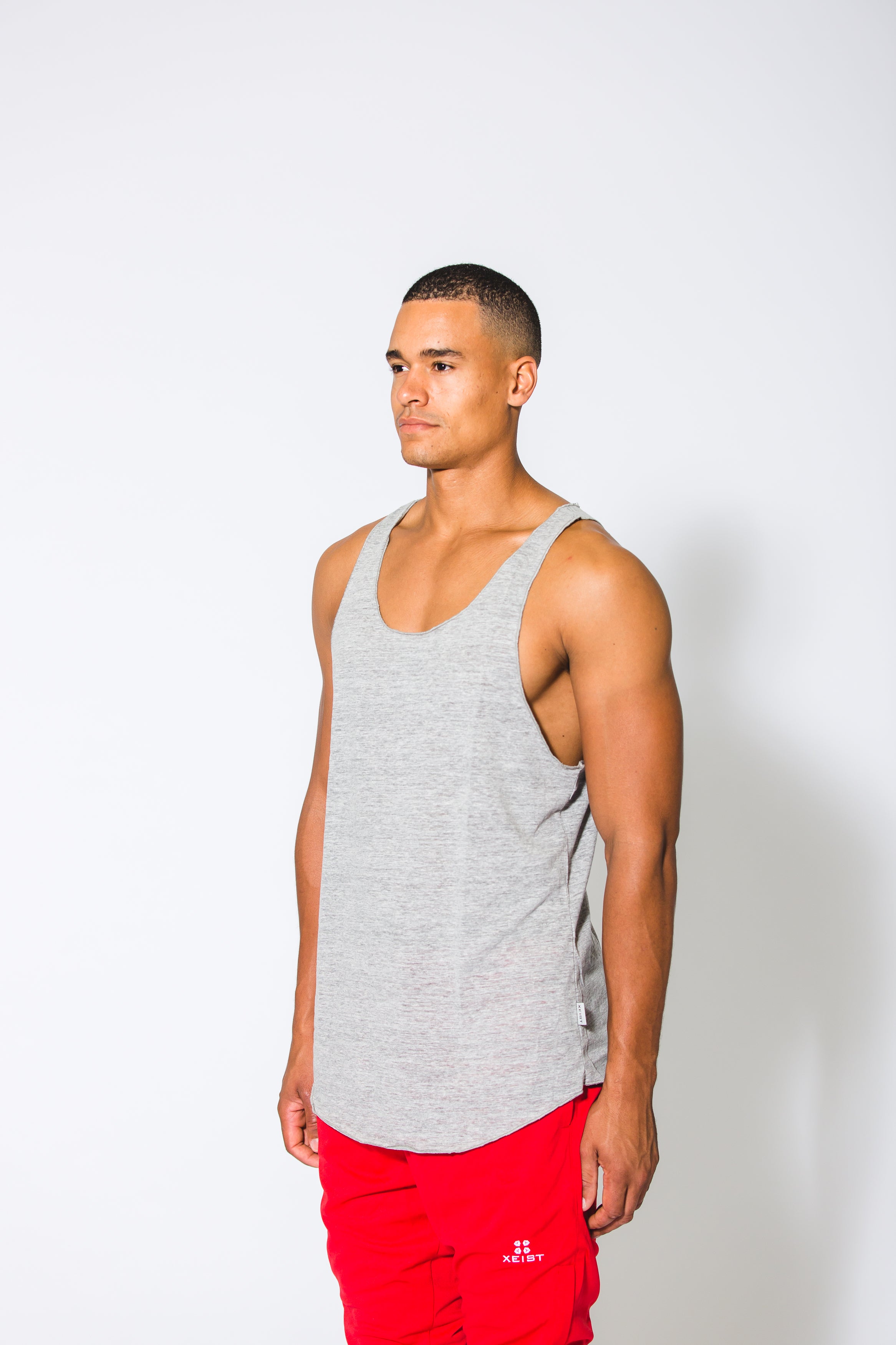 Grey Essential Tank - Xeist
