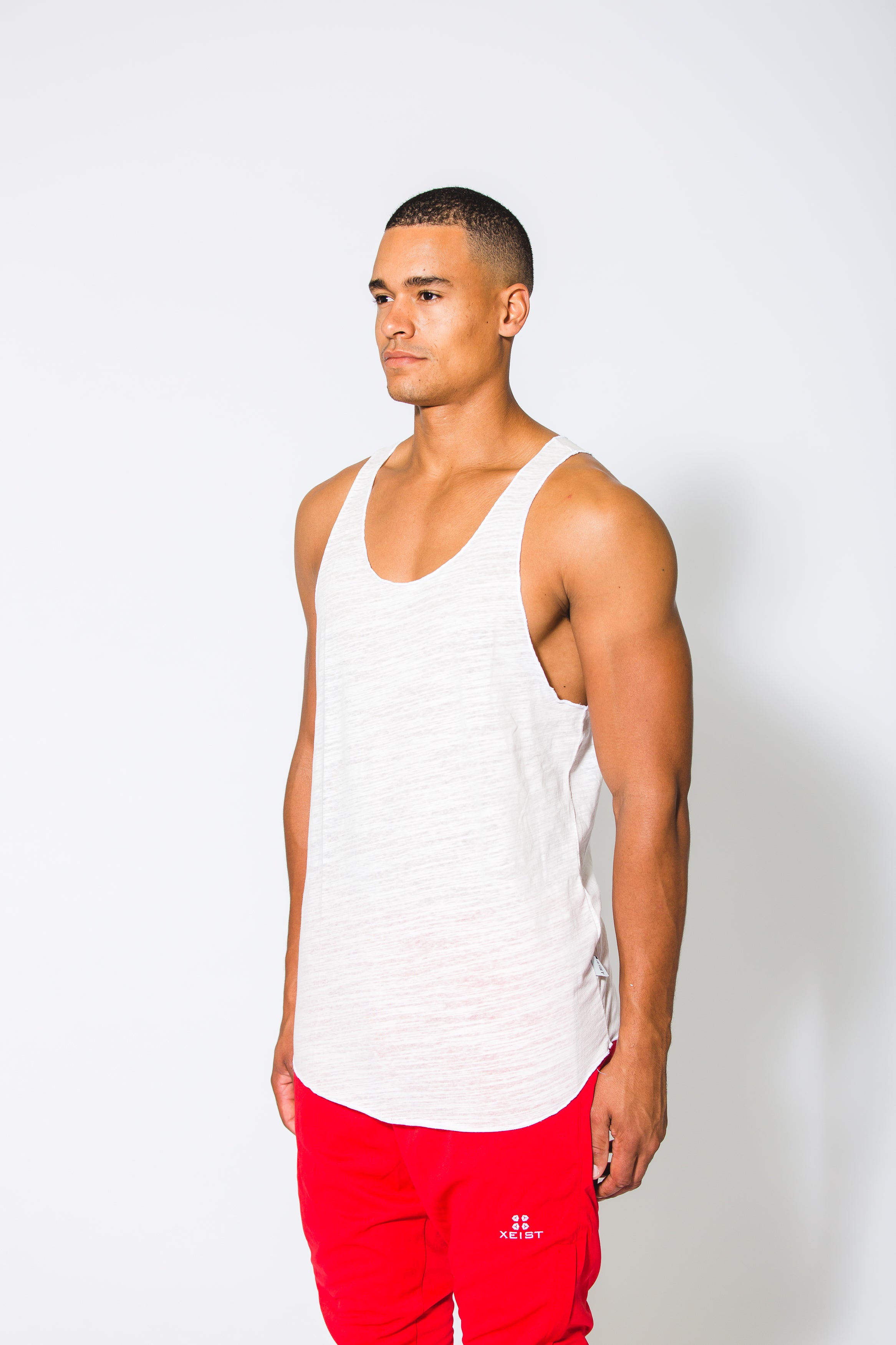 White Essential Tank - Xeist
