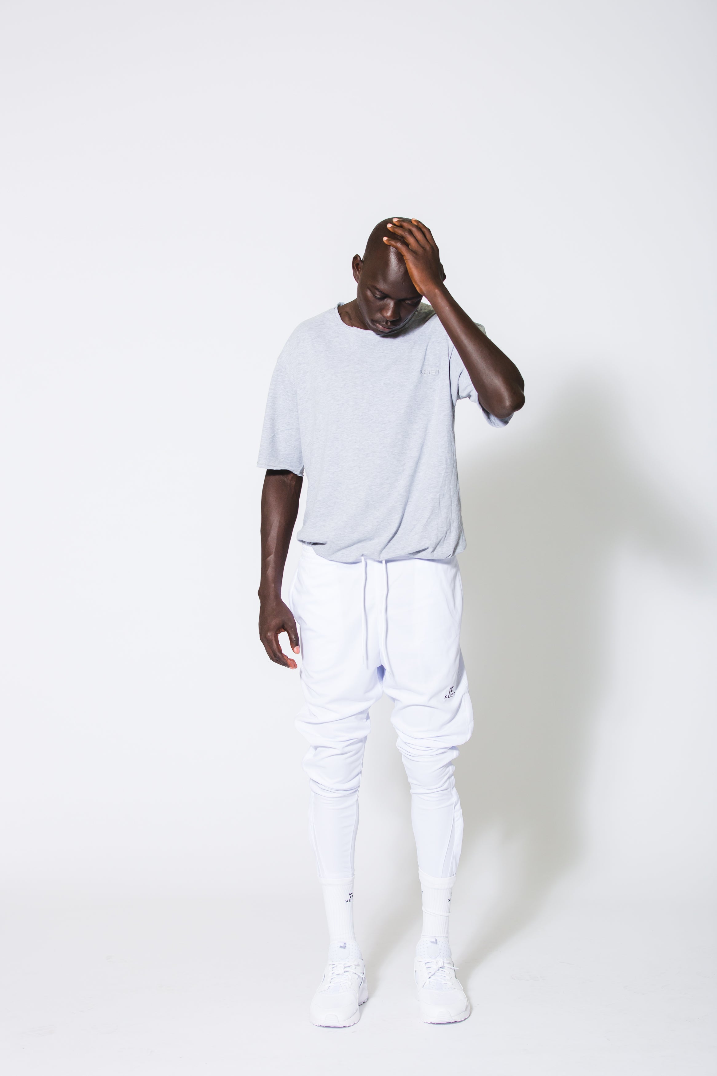 White 741z Joggers - Xeist