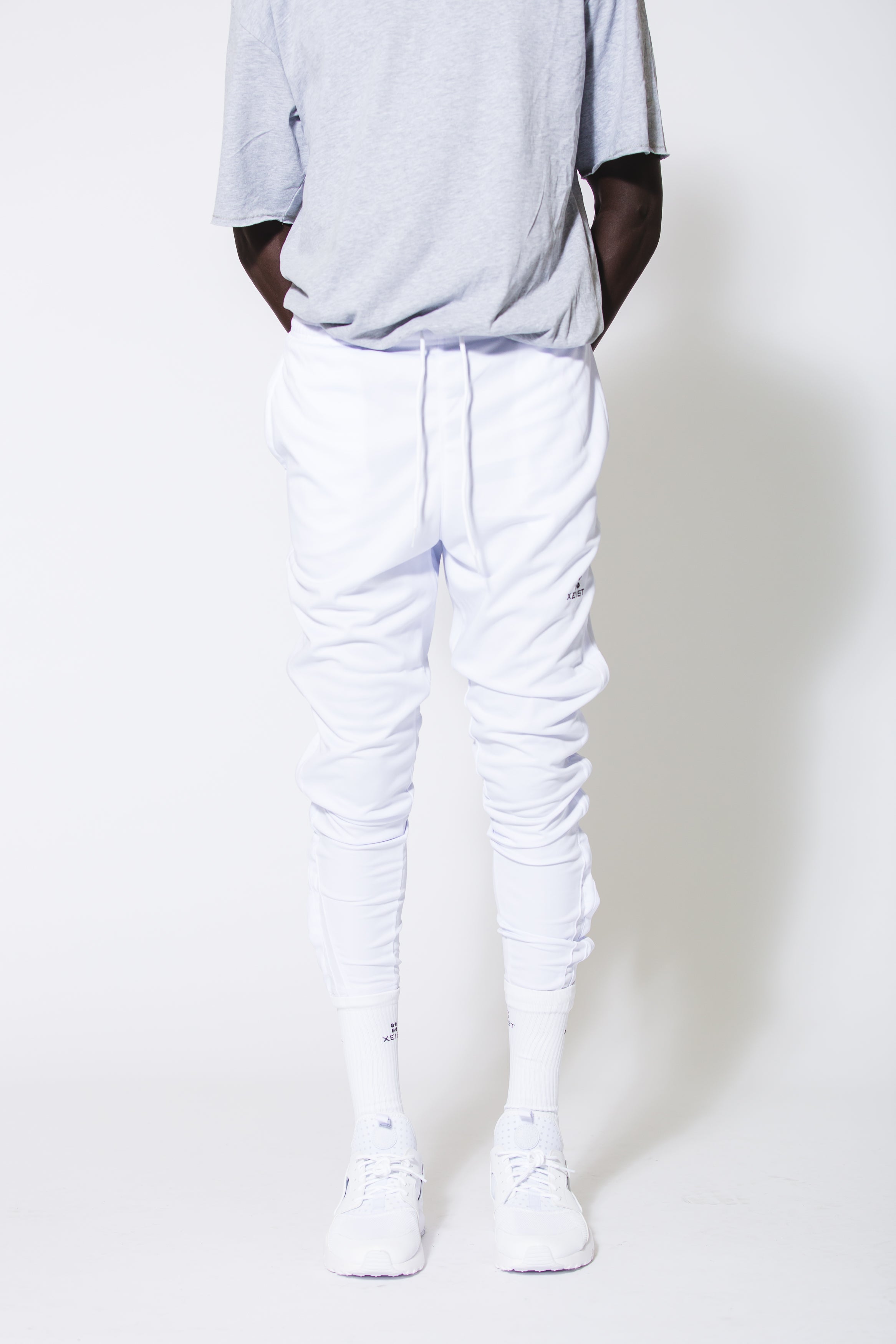 White 741z Joggers - Xeist