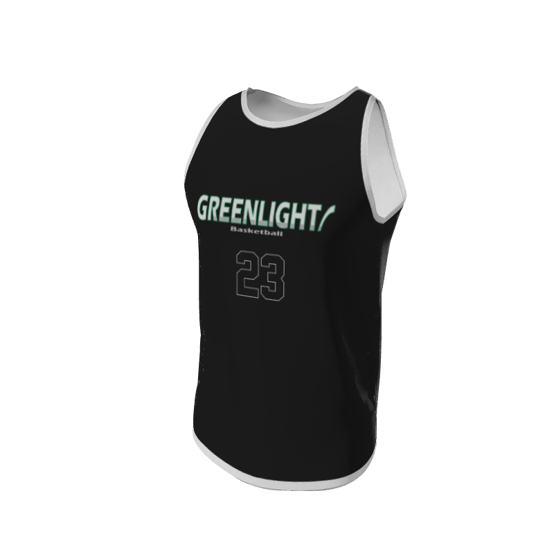 Basketball LiteOneX - White & Black Jersey LiteOneX Jersey. (x 6)
